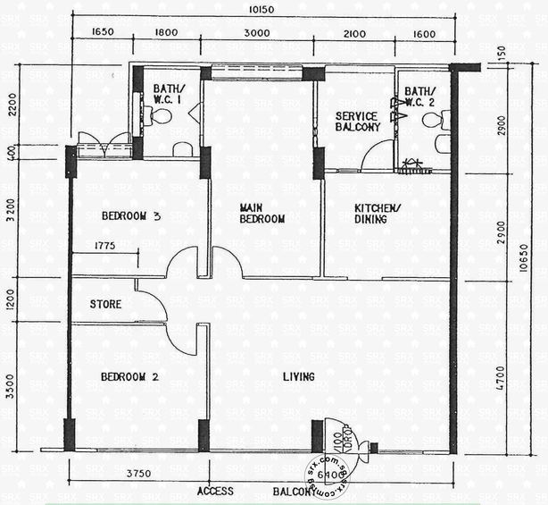Blk 603 Woodlands Drive 42 (Woodlands), HDB 4 Rooms #173050742